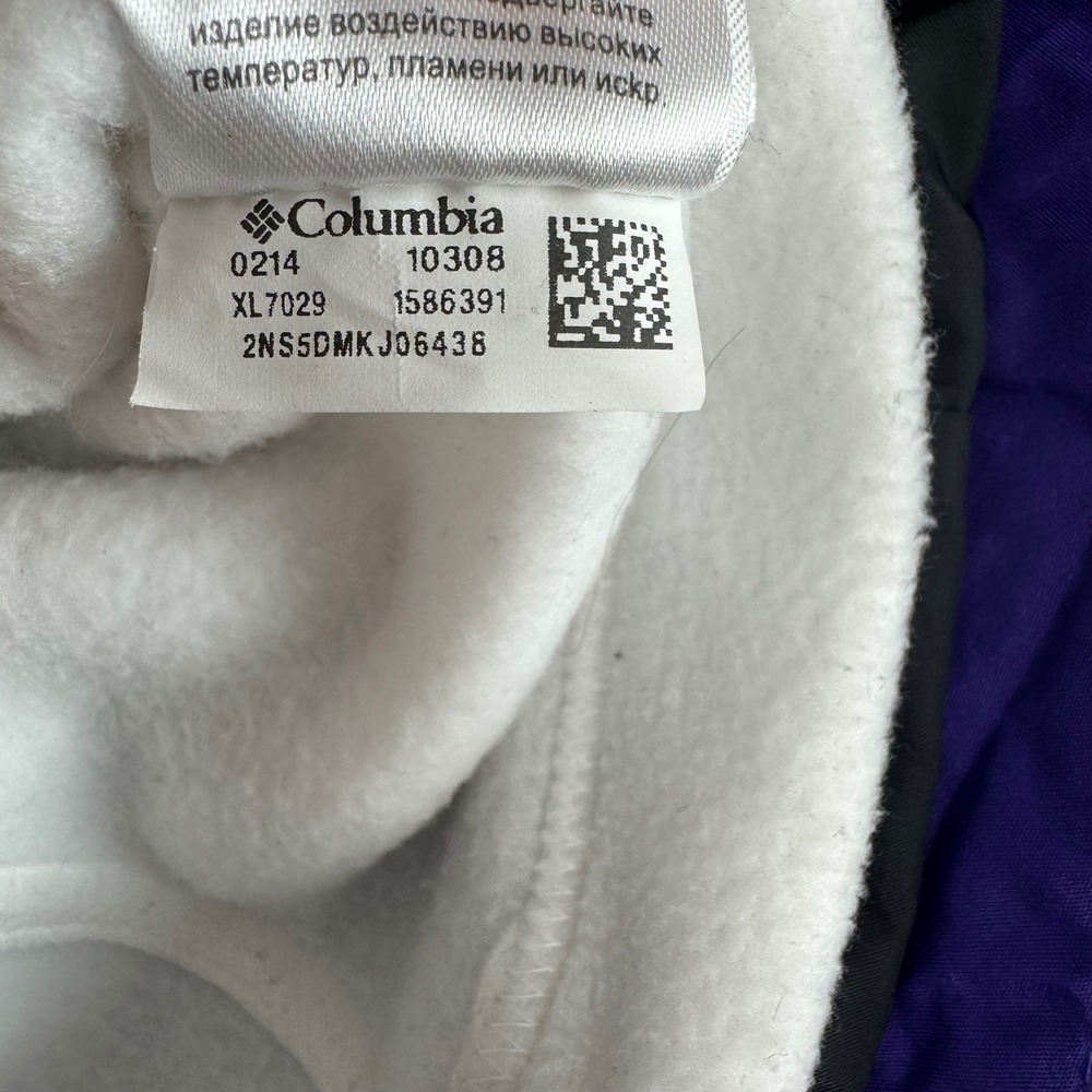 Columbia Interchange Women's Purple White Ski‎ Jacket Size S - Picture 8 of 12